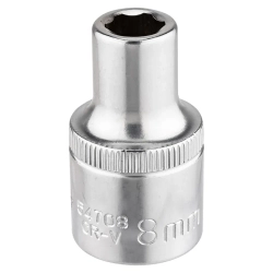 Головка 8мм (сорв.гр), 1/2'' Forsage F-54708