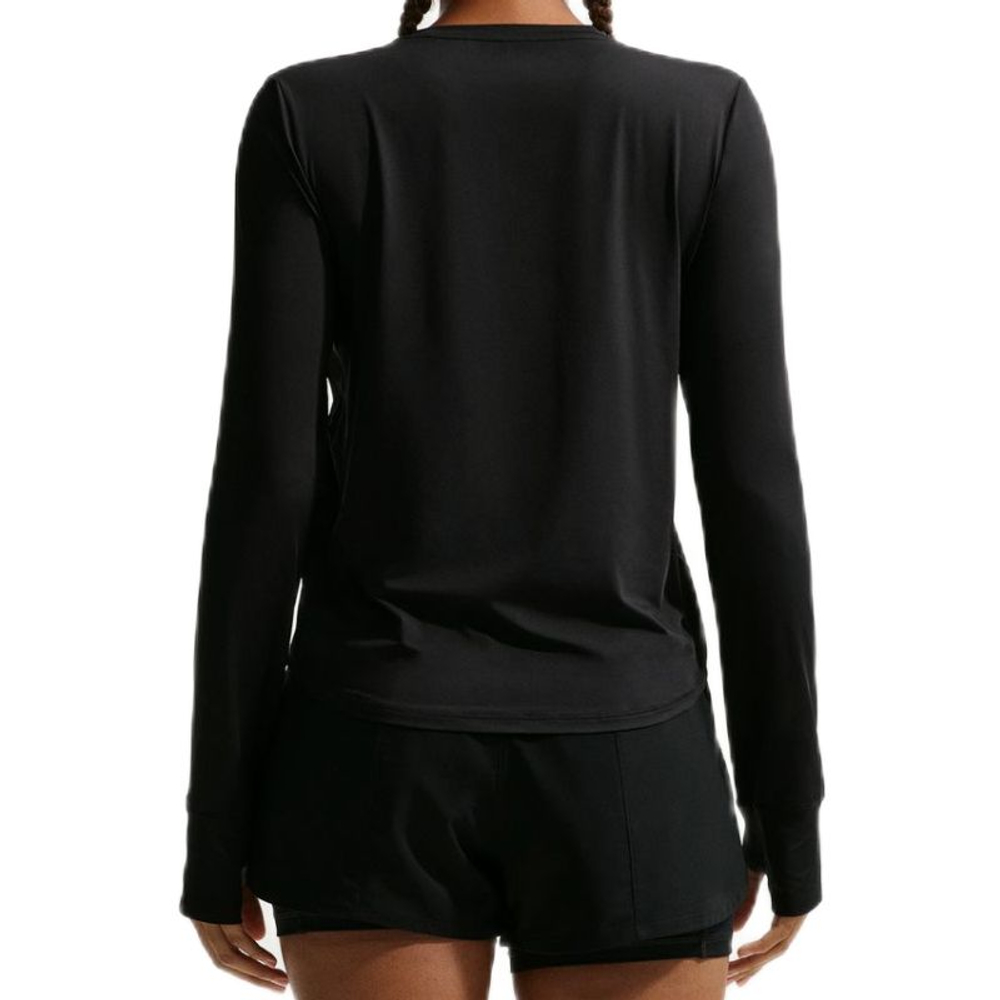 Женская футболка с длинным рукавом Nike One Classic Dri-Fit Long-Sleeve - black/white