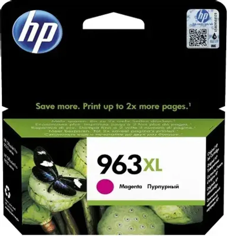 Картридж HP 963XL (3JA28AE) для OfficeJet Pro 901x/902x пурпурный (1.6K)