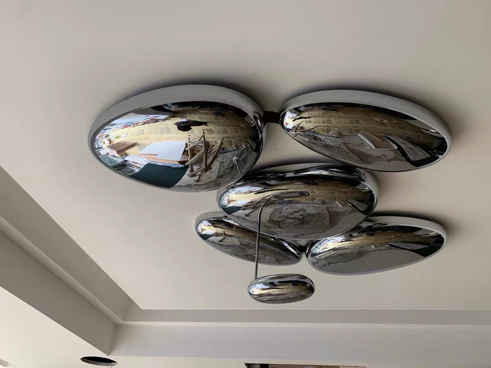 Ceiling design lamp Skydro by Artemide (5 lampshades)