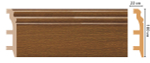 Плинтус DECOMASTER D232-85 (100*22*2400мм)