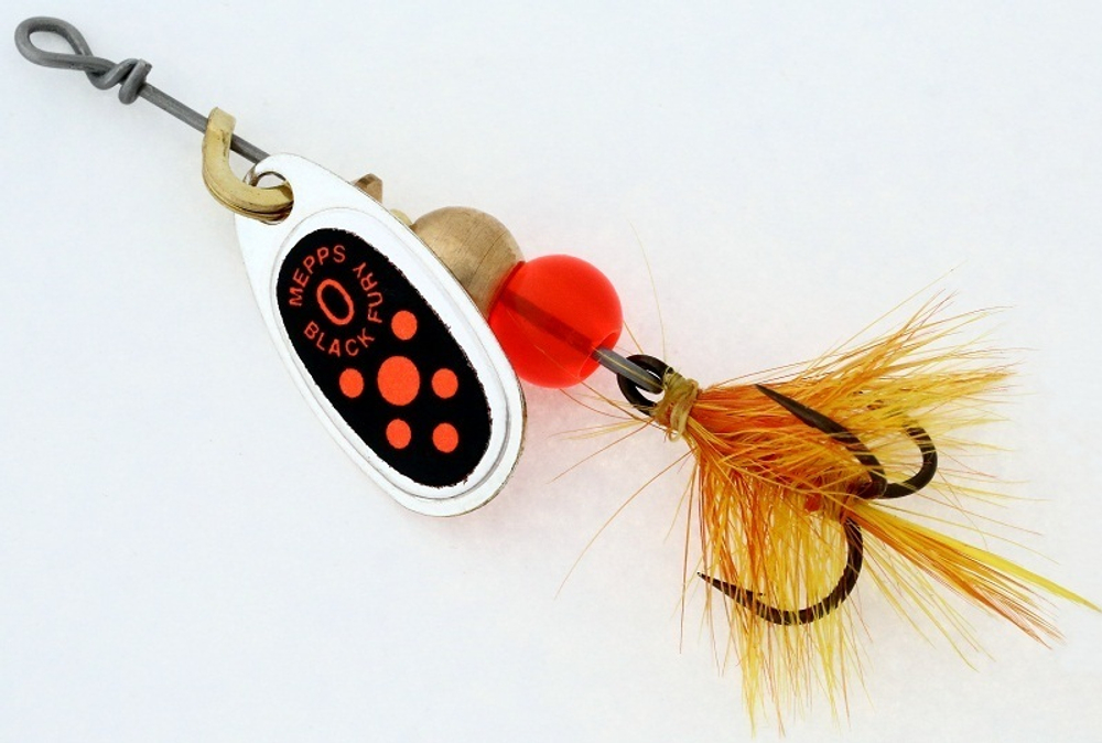 Mepps COMET BLACK FURY MOUCHE