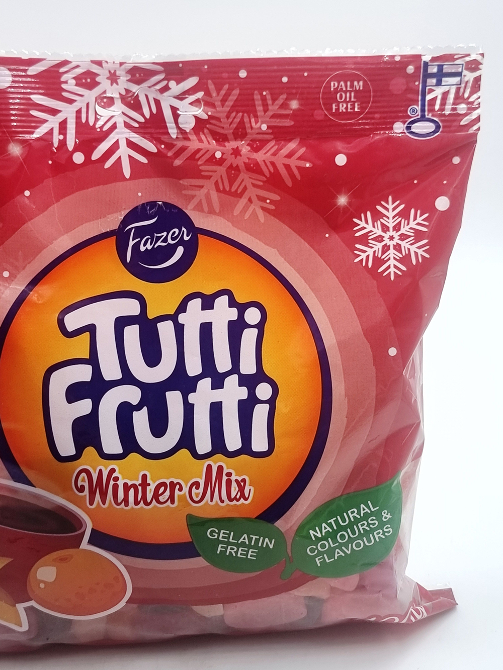 Конфеты Fazer Tutti Frutti Winter Mix фигурные ассорти 400 г (из Финляндии)