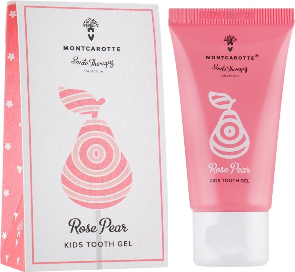 Montcarotte rose pear kids tooth gel smile therapy collection 30ml MC1121 Montcarotte rose pear kids tooth gel smile therapy collection 30ml MC1121