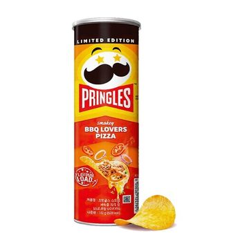 Чипсы Pringles BBQ Lovers Pizza, Пицца Барбекю, 102гр (Корея)