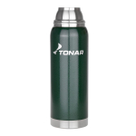 Термос Тонар 750ML (HS.TM-056-G) с ситечком, 2 крышки-кружки (Зеленый)