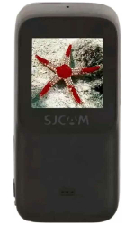 Экшн камера SJCam C200 черная с креплением, цифровым стабилизатором, водонепроницаемая 4K Ultra HD на шлем, голову, грудь, велосипед