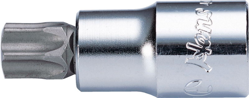 Торцевая головка короткая 1/4" TORX Т25, 2024T25, Hans