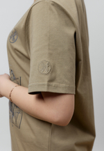 Футболка ALMATY MS LIGHT KHAKI