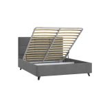 Кровать 1600 Индиго М/велюр графит Классик ППМ+мех.под.1000Н+орт.1600