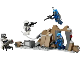 Конструктор LEGO Star Wars 75373 Боевой набор: Засада на Мандалоре