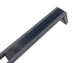 09201-F(220V/Solar),16(05) Светильник уличный Миле серый 220V w21*8 h300 Led Philips 30W (4000K) c пультом ДУ, Декоративная подсветка синяя. С двойным питанием: от солнца и от 220V. ТМ Kink Light