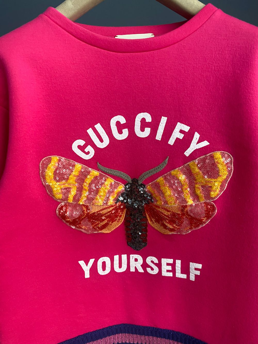 Хлопковый свитшот  Gucci, 140