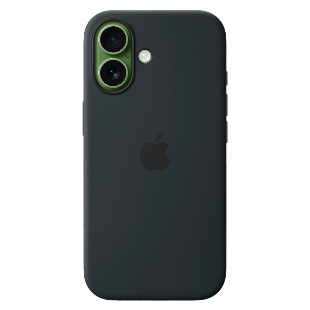 Силиконовый чехол Apple Silicone Case with MagSafe для iPhone 17, Black