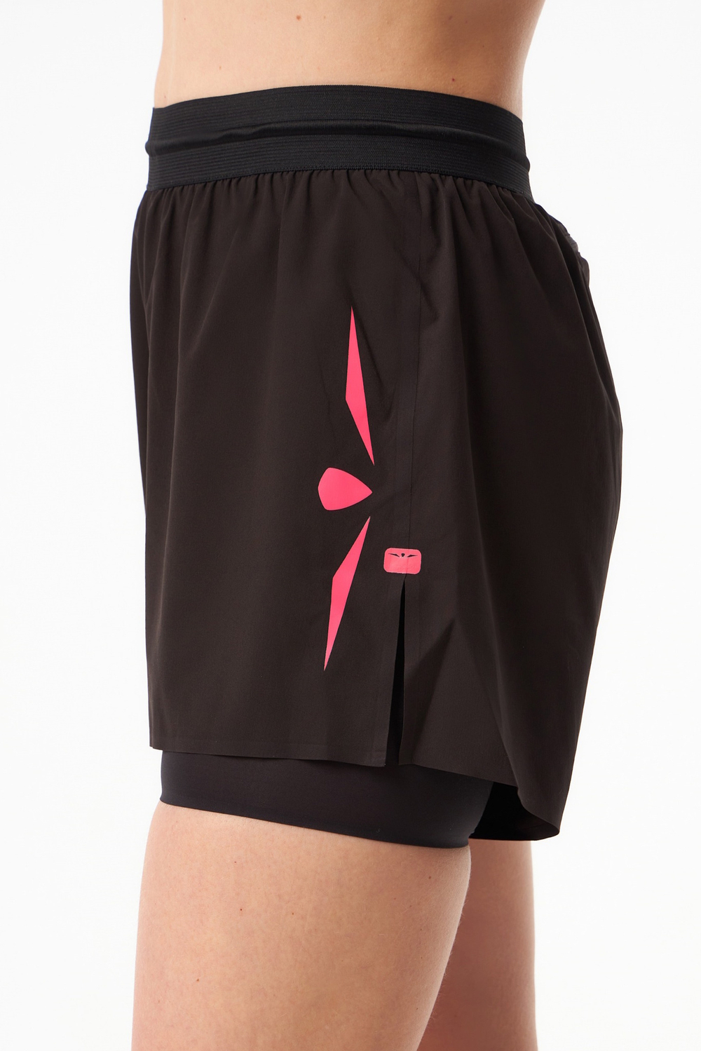 ШОРТЫ ЖЕНСКИЕ SPEED AERO 5 ELEVATE 2IN1 SHORT | BLACK PINK
