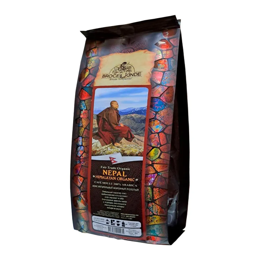 Кофе молотый Broceliande Nepal Organic, 250 г (Броселианд)