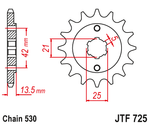 Звезда JTF725.14