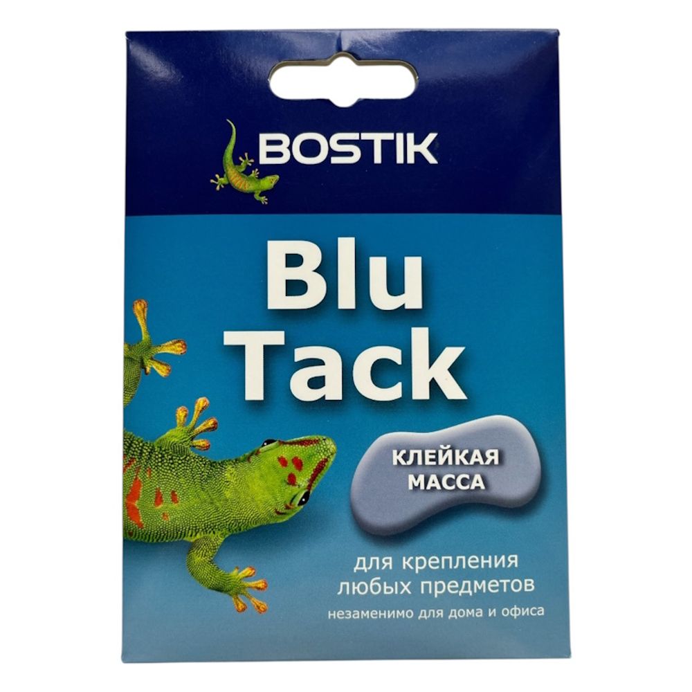 Клей Bostik клейкая масса Blu Tack 45гр Клей Bostik клейкая масса Blu Tack 45гр