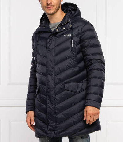 пуховая куртка Armani Exchange - темно-синий(8NZL20 ZNW3Z)