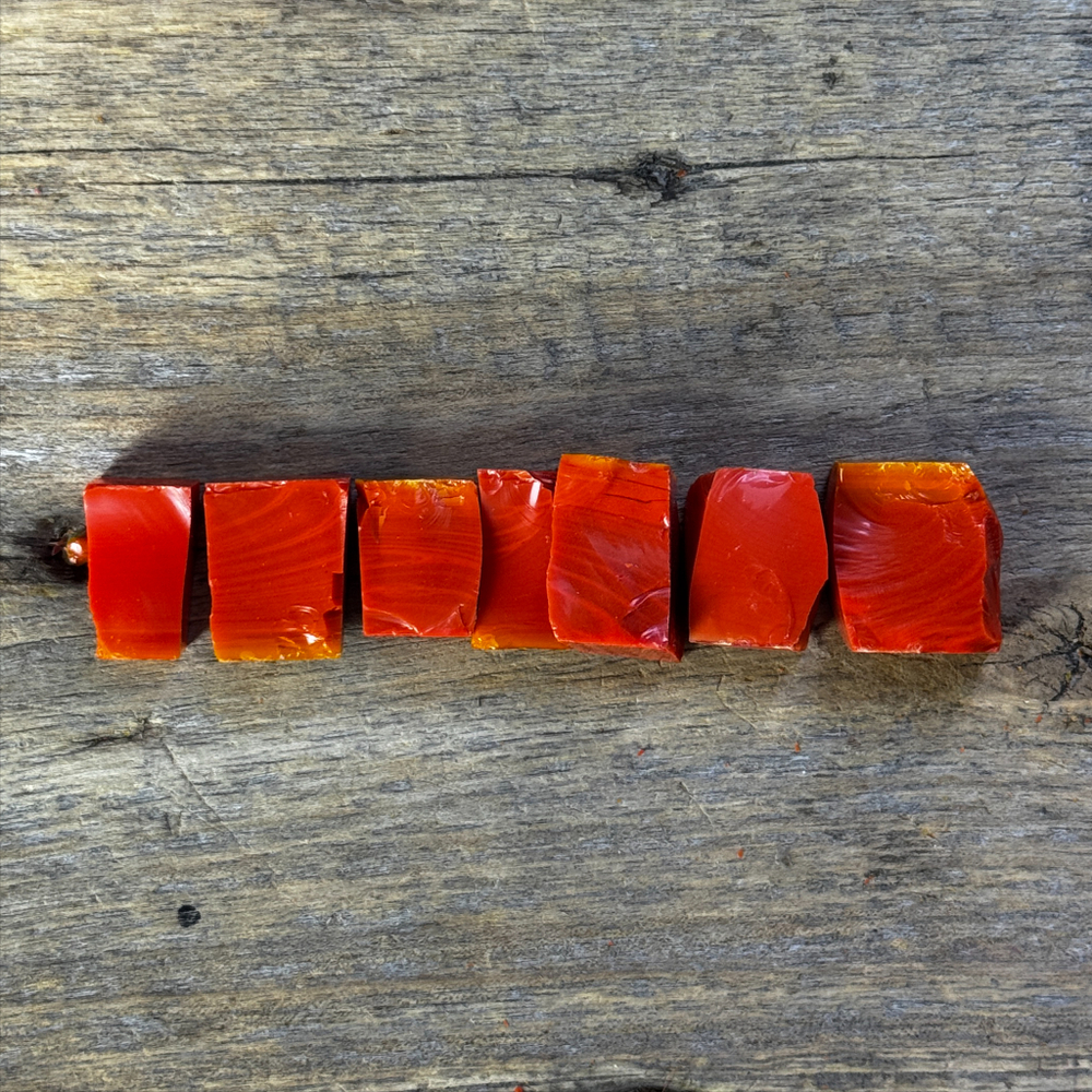 V1.K.dark orange смальта темно оранжевых оттенков для творчества