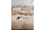 Постельное белье GoodNight Сатин Делюкс 1,5 сп. (с нав. 50х70) бежевый