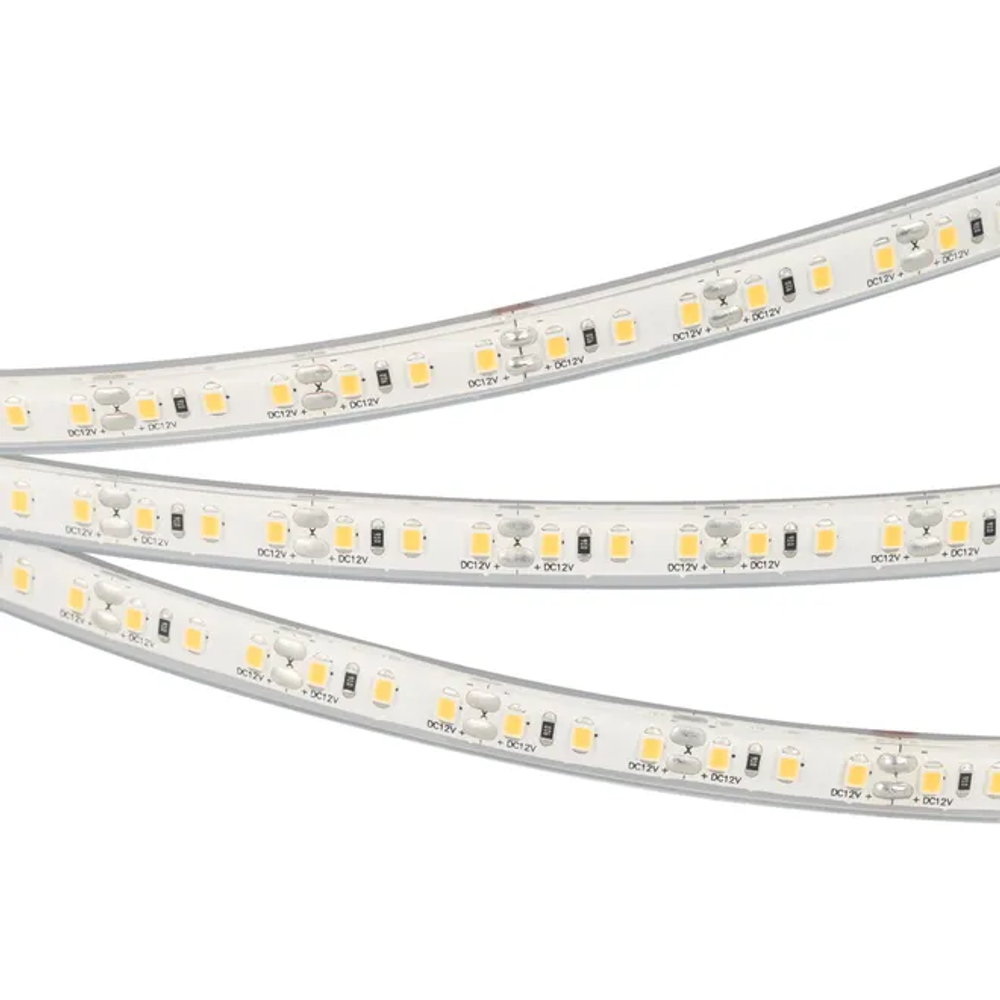 Светодиодная лента герметичная RTW-PU-A120-10.5mm 12V Day4000 (16.8 W/m, IP68, Wire 2m, 5m) (Arlight, -) 029597(3)