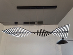 Pendant design lamp Rhythm by Vibia (Black)