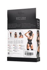 Боди Glossy Sherrie из wetlook-материала (Размер: XL) (Цвет: черный)