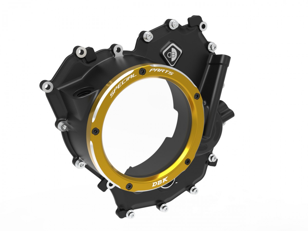 CCDV18D DBK CLEAR WET CLUTCH COVER (P V2, SF V2, MTS V2 2025)