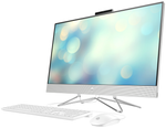 Моноблок HP 24-df0031ur. Конфигурация: Intel Pentium Silver J5040 2 ГГц/4 ГБ/128 ГБ SSD/Intel UHD Graphics 605/Free DOS/23.8"/1920х1080