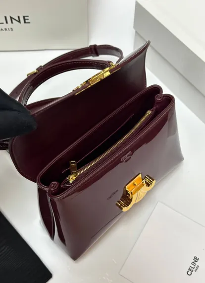 Сумка Celine TEEN NINO бордовая