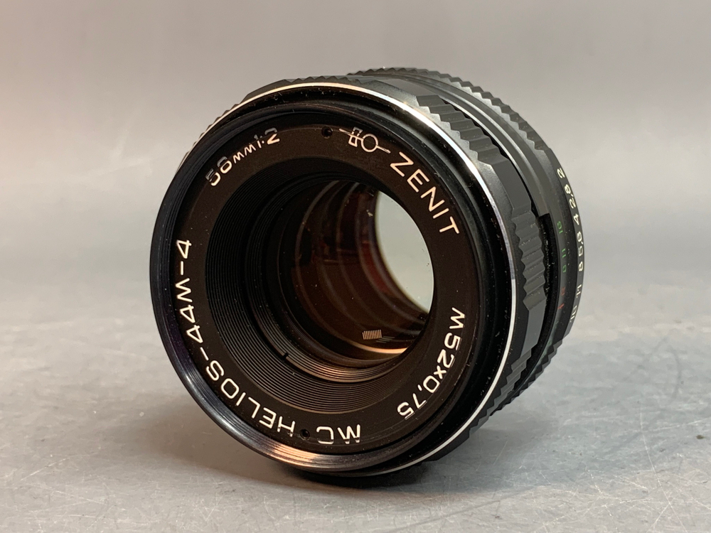 Zenit 122 + MC Helios-44M-4