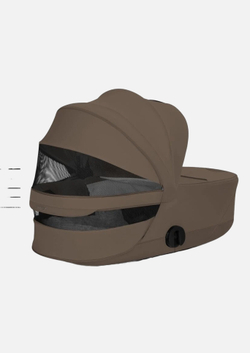 Cybex Priam 5 Style, в цвете Coconut Brown (шасси Rose Gold) + автокресло Cybex Cloud T