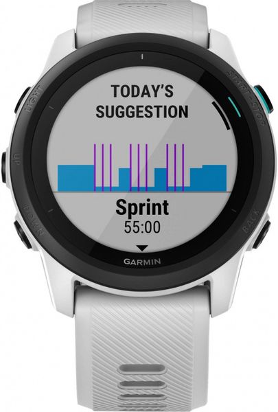 Умные часы Garmin Forerunner 745 NFC, белый (010-02445-13)