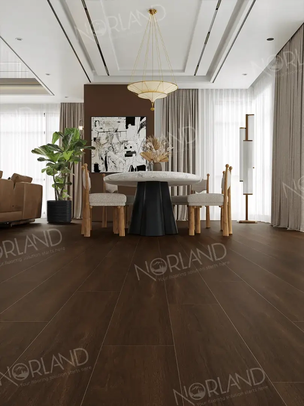 Ламинат Norland Elegant Дуб Треско LF301-22