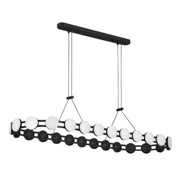 Подвесная люстра LED 50W 4000K SL6610.403.26 черный Monro ST-Luce