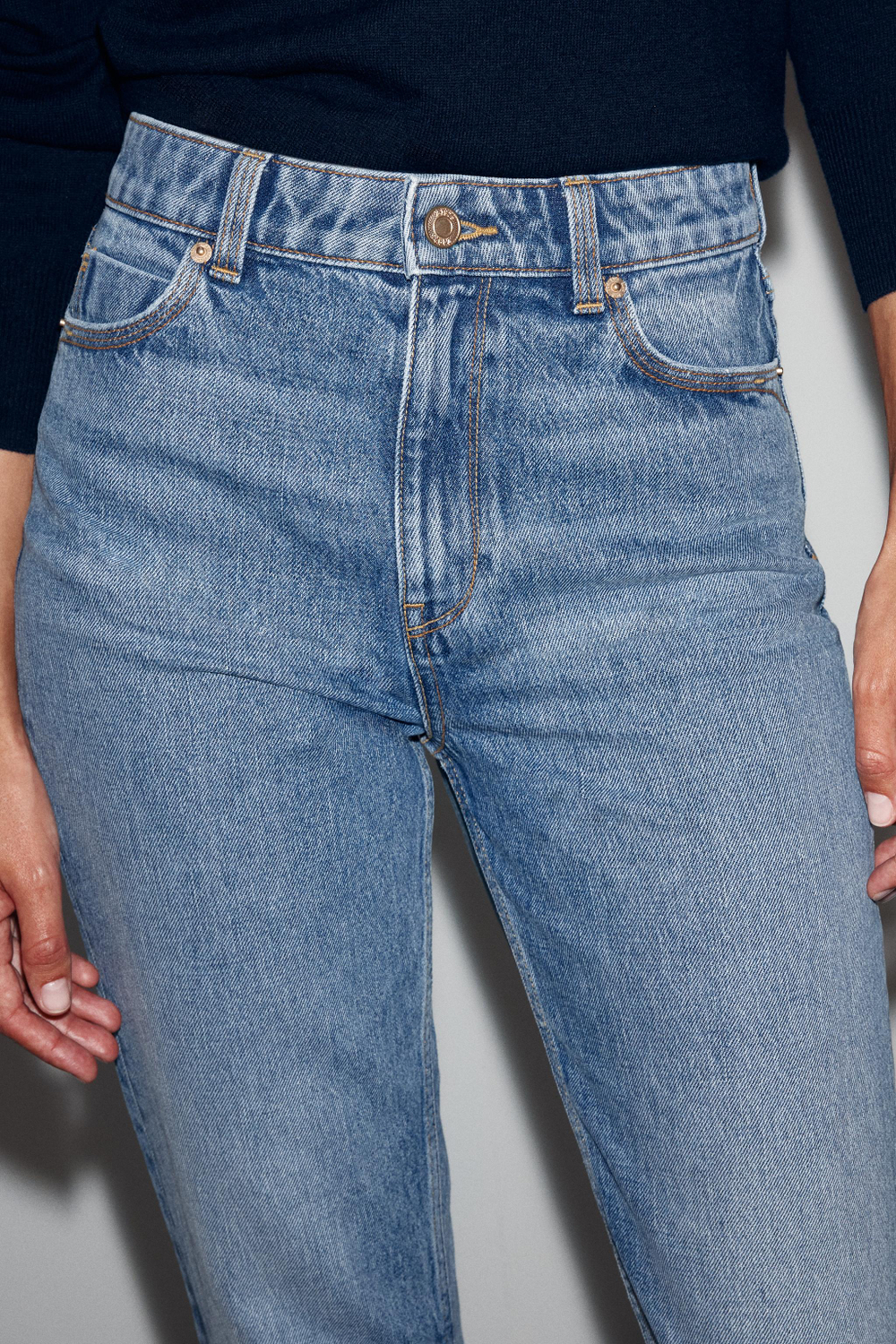 ДЖИНСЫ Z1975 MOM FIT С ВЫСОКОЙ ПОСАДКОЙ — ZARA