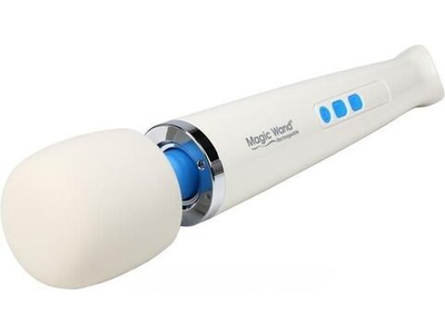 Беспроводной вибромассажер Magic Wand Rechargeable(аналог) (Цвет: белый)