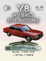 Щетки стеклоочистителя HUOYE Y8 450/450 мм на Audi 100 | Hook/J-Hook