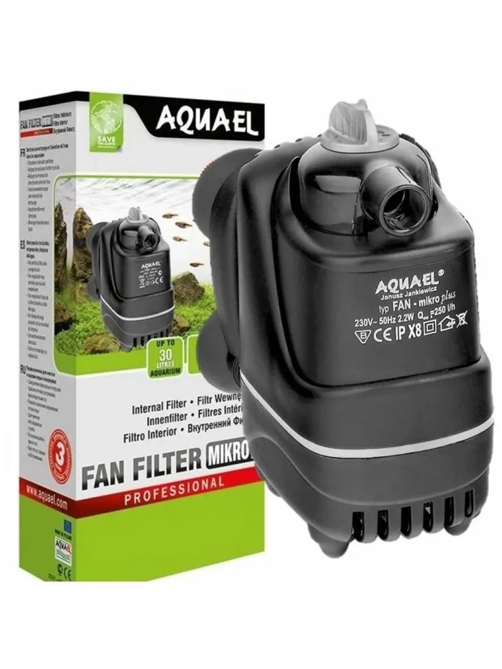 Фильтр внутренний Fan-micro Plus до 30л
