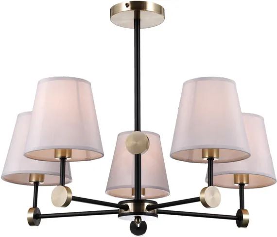 Потолочная люстра IL0394-5CSQ-24 BK AB CASTOR ILLUMICO