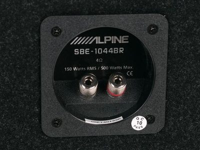 Автосабвуфер пассивный Alpine SBE-1044BR