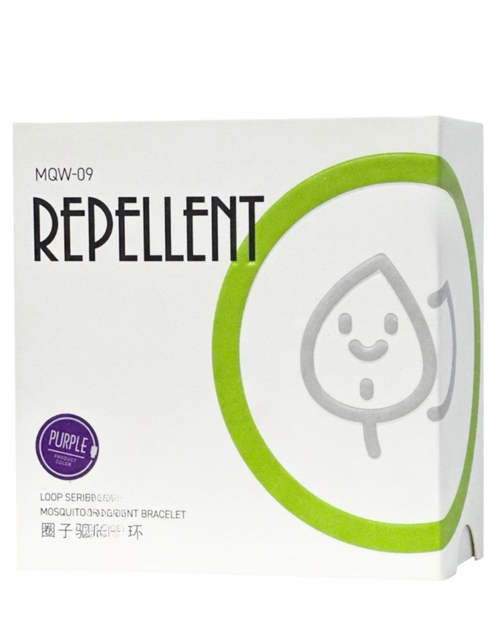 Браслет от комаров Mosquito Repellent Bracelet MQW-09 фиолетовый
