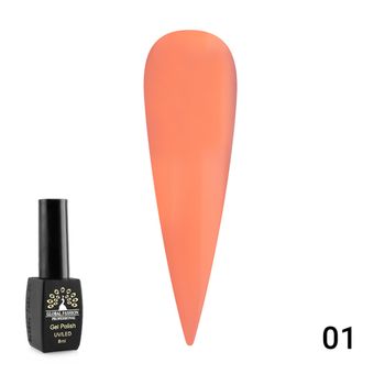 Гель лак термо от Global Fashion 01, 8 мл