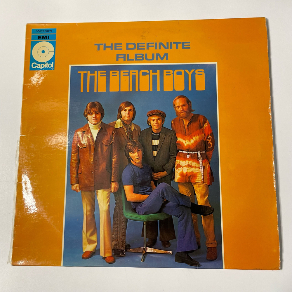 Винтажная виниловая пластинка LP The Beach Boys The Definite Album (Нидерланды, 1970)
