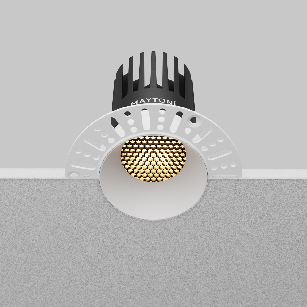 Встраиваемый светодиодный светильник Maytoni Dip DL121-15W-2.7K-TRS-W