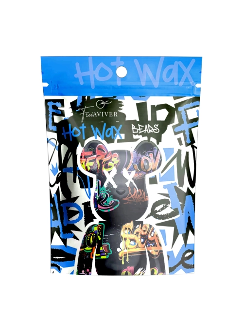 Воск FreiAVIVER для депиляции бровей и лица Hot Wax 500g (синие мишки)