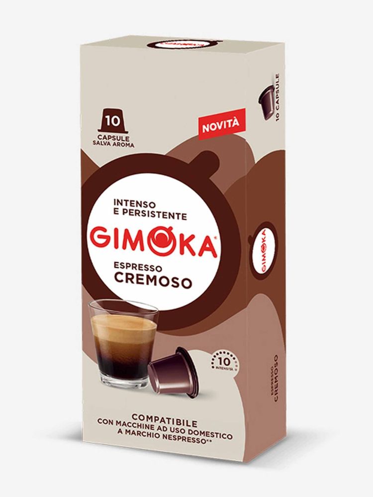 Кофе в капсулах Gimoka Cremoso, 5 упаковок по 10 шт