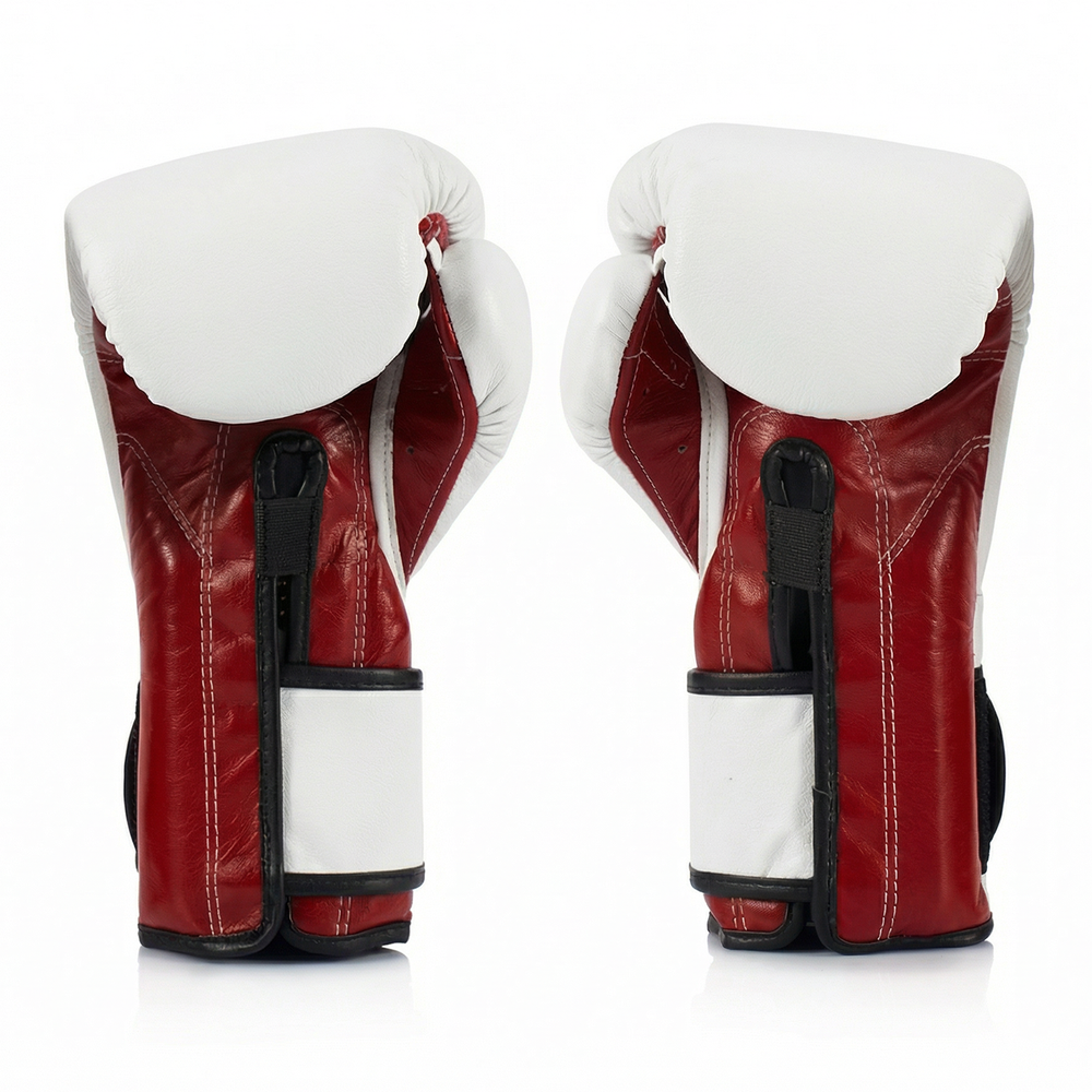 Боксерские перчатки Fairtex BGV-9 White/Red