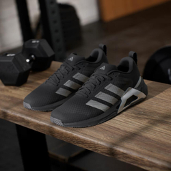 Кроссовки Adidas DROPSET CONTROL (Черно-Серебрянные)